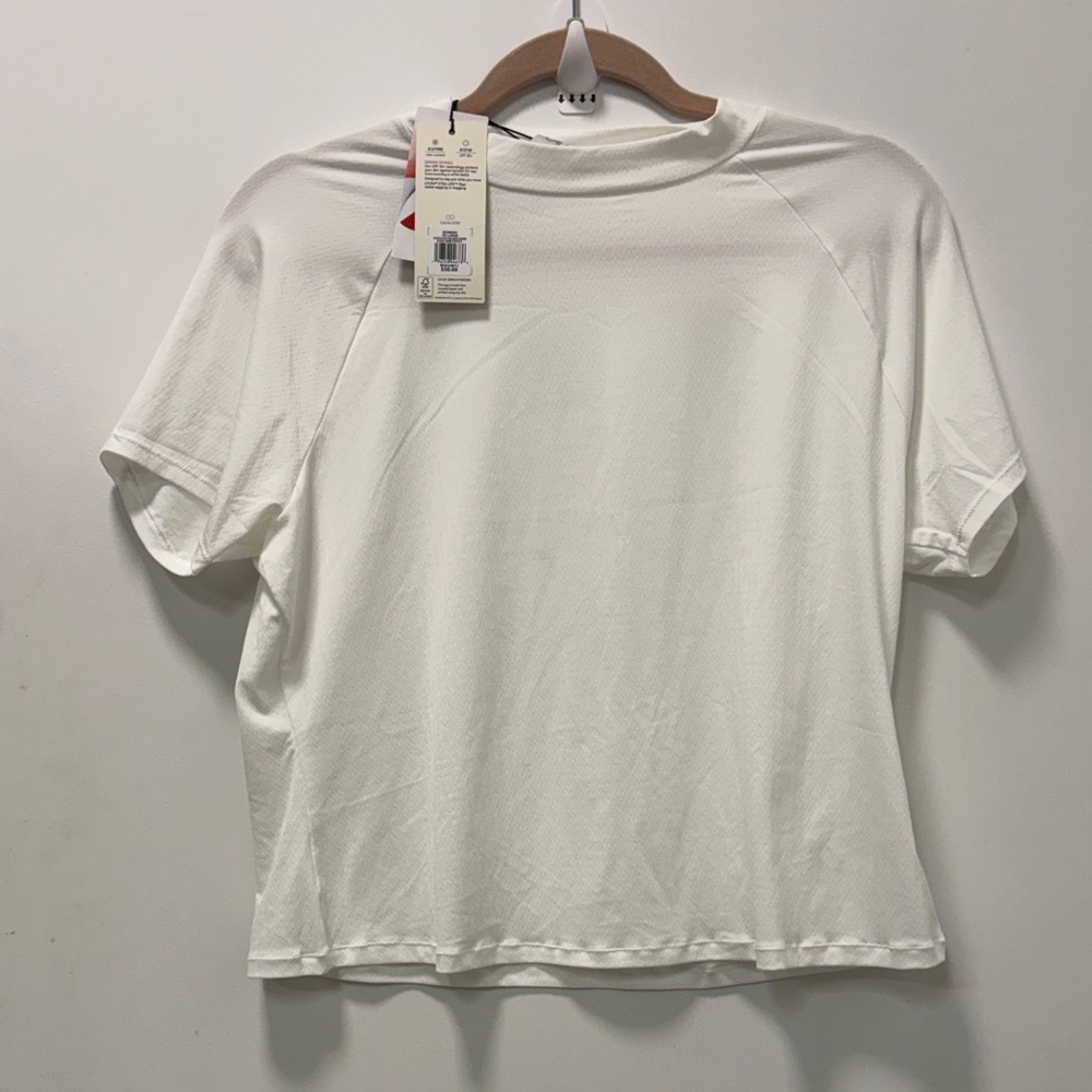 Women's White Crop Top